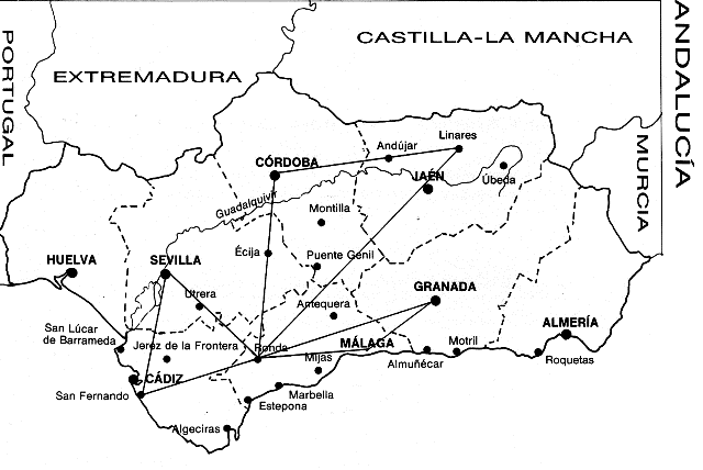 Topograf�a del flamenco